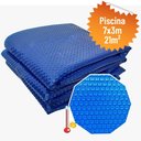 Ver imagem 2 de Capa Térmica Bolha 300 micras para Piscinas de 07x03 (21m²)