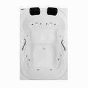 Ver imagem 2 de Banheira de Hidromassagem Due Maggiore Gran Luxo 150cmx120cmx44cm - 08 Jatos - Gel Coat  - P6 Astra