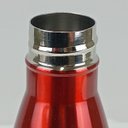 Ver imagem 3 de Garrafa Térmica Água Squeeze Academia Treino 23x7x7cm 350ml Inox Vermelho Parede Dupla Mijia