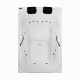 Banheira de Hidromassagem Due Maggiore em Gel Coat Gran Luxo com Aquecedor 180 Cm - Volume Ideal 225 - 220V - 2