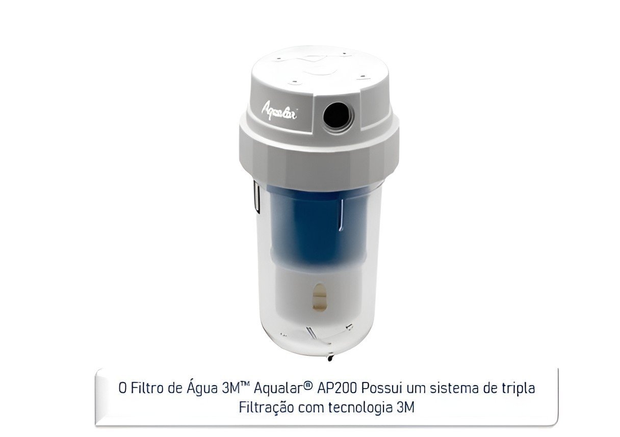 Filtro Água Multiuso Ap200 + Chave P/ Filtro Aqualar 3m - 2