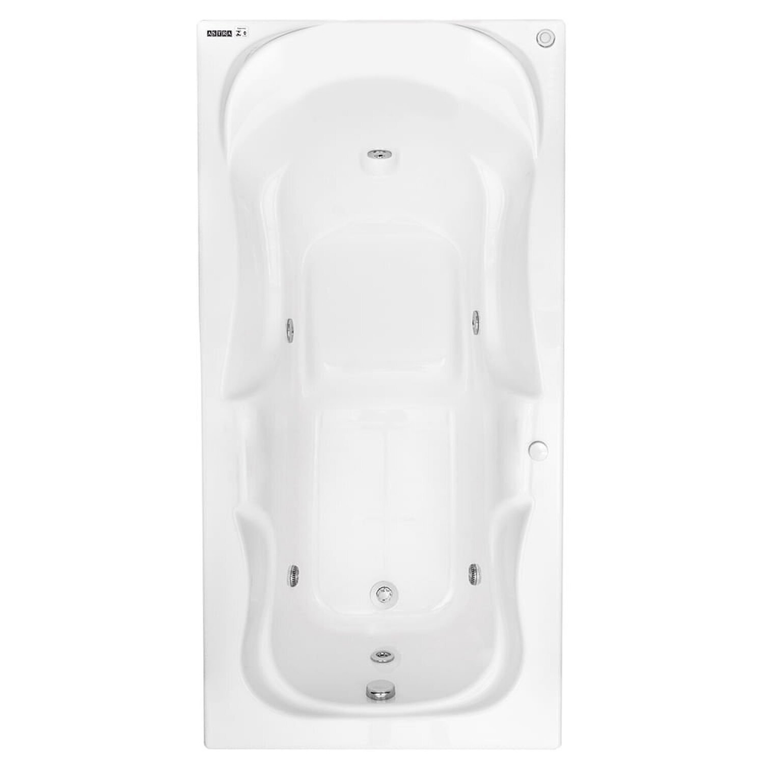 Banheira de Hidromassagem Serenade em Gel Coat Luxo 160 Cm - sem Aquecedor - Volume Ideal 180 Litros - 110V - 1