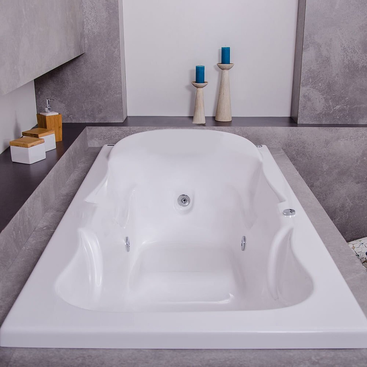 Banheira de Hidromassagem Serenade em Gel Coat Luxo 160 Cm - sem Aquecedor - Volume Ideal 180 Litros - 110V - 2