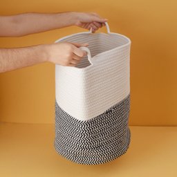 Cesto duo cordas com alças 40cm- Oikos - 6