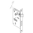 Ver imagem 3 de Fechadura Safira Interna Roseta Quadrada Latonada Oxidada 55mm União Mundial