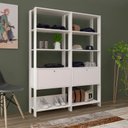 Ver imagem 1 de Conjunto Sala de Estar: 2 Estantes Match 4372