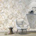 Ver imagem 1 de Papel de Parede Marmorizado Dourado Vinilico Lavável+cola com Aplicação