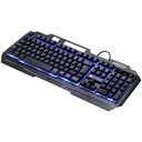 Ver imagem 3 de Teclado Gamer Shield Abnt2 Multimidia Led Azul 1.8 Metros Us