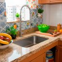 Ver imagem 7 de Kit Cuba Gourmet Cozinha 50x40 Inox 304 Prata com Torneira Retrátil Brinovar