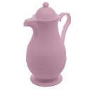 Ver imagem 1 de Garrafa Térmica de Plástico Vintage Lyor 1l Rosa Claro