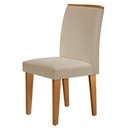 Ver imagem 3 de Mesa Aster 180 Tampo em MDF Canto Reto com 6 Cadeiras Lunara Moderna