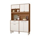 Ver imagem 4 de Cozinha Compacta Erva Doce 120cm Ipê Off White Nicioli