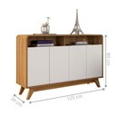 Ver imagem 3 de Buffet Decorativo 4 Portas Madeira Nature