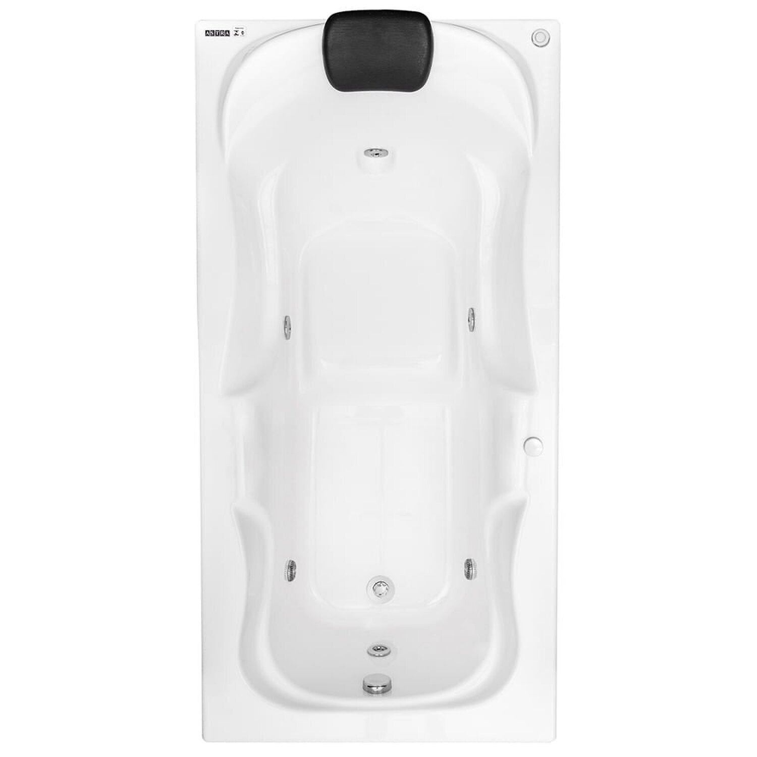 Banheira de Hidromassagem Serenade em Gel Coat Super Luxo com Aquecedor 160 Cm - Volume Ideal 180 Li - 220V - 2