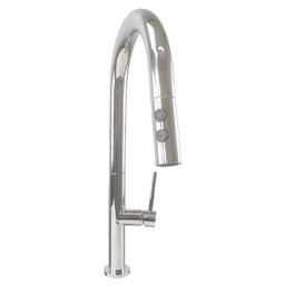 Torneira Gourmet Bancada Cozinha Ducha Retratil Monocomando Frio Quente 2 Modos de Jato - 3