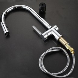 Torneira Gourmet Bancada Cozinha Ducha Retratil Monocomando Frio Quente 2 Modos de Jato - 8