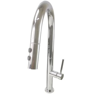 Torneira Gourmet Bancada Cozinha Ducha Retratil Monocomando Frio Quente 2 Modos de Jato