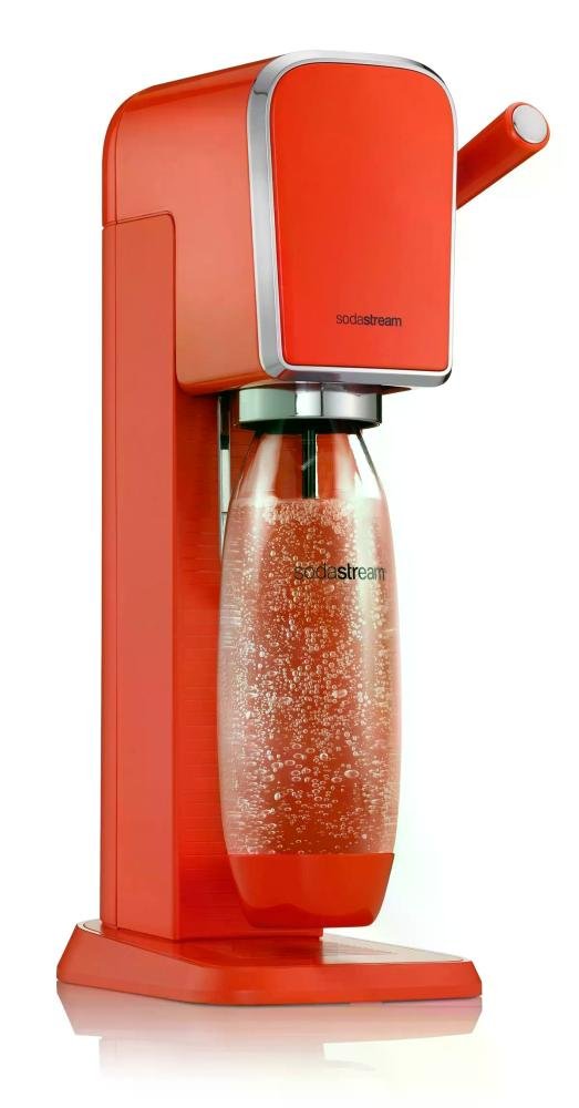 Máquina para Gaseificar Água Red Art Sodastream Vermelho - 4