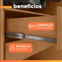 Ver imagem 3 de Guarda Roupas Casal 6 Portas 3 Gavetas Sing