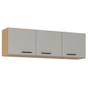 Ver imagem 3 de Armário de Cozinha Aéreo 120cm Classic Damasco/Off Z46 - Mpozenato