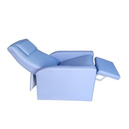 Poltrona Hospitalar Reclinável Azul Medcombo - 2