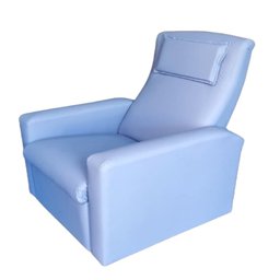 Poltrona Hospitalar Reclinável Azul Medcombo - 3