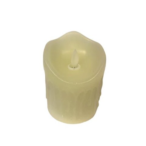 Vela Cintilante Led Parafina 7,5x10cm