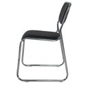 Ver imagem 6 de Kit 03 Cadeiras de Escritório Atendimento Sala de Jantar Dakkar Pretas