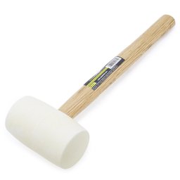 Martelo de Borracha Assentar Piso Geral 60mm - Branco - 3