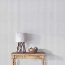 Ver imagem 1 de Papel de Parede Listras Finas Cinza com Glitter+ Cola Inclusa- Vinilico Lavável
