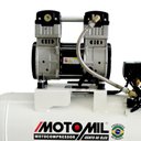 Ver imagem 2 de Compressor de Ar Odontológico 2,0HP 50 Litros Isento de Óleo CMO-8/50BR MOTOMIL