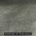 Ver imagem 5 de Sofá Namoradeira Base Industrial Preto Ana Bouclé Menta - Ibiza