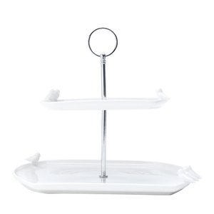 Conjunto 4 Petisqueiras Wolff Porcelana Birds 18114