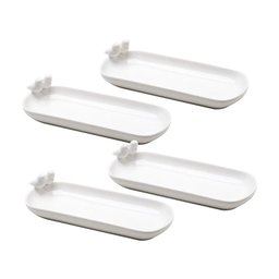 Conjunto 4 Petisqueiras Wolff Porcelana Birds 18114 - 2