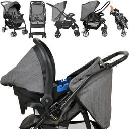 Carrinho de Bebe Bebe Conforto Base Ninho Burigotto Rio K Preto - 3