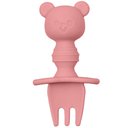 Ver imagem 3 de Kit Talher Ursinho em Silicone Rosa com Escudo Buba 15814
