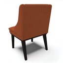Ver mais imagens de Cadeira Sala de Jantar Base Madeira Preto Kit 4 Liz Bouclê Terra D03 - D’Rossi