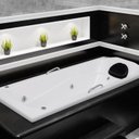 Ver imagem 3 de Banheira de Hidromassagem Branca em Gel Coat Gran Luxo 170cm - sem Aquecedor - Volume Ideal 135 Litr - 220V