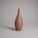 Ver imagem 1 de Garrafa Jasmim Grande Vaso Decorativo de Cerâmica para Sala e Mesa Mocha Mousse