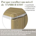 Ver imagem 5 de Escrivaninha Tampo Tamburato Olmo Branco Smt Tok Arty