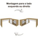 Ver mais imagens de Escrivaninha Tampo Tamburato Olmo Branco Smt Tok Arty