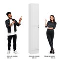 Ver imagem 4 de Paneleiro 2 Portas Milla Mdf Branco 40cm Carraro