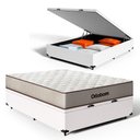 Ver imagem 1 de Cama Box Baú com Colchão de Espuma D60 Ortobom Double Face Force Dream Casal 138 Cm