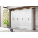 Ver imagem 1 de Guarda-Roupa Roupeiro Maxel Paris 8 Portas 4 Gavetas 100 MDF