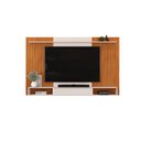 Ver imagem 3 de Painel para Tv até 70 Polegadas 1 Prateleira Dj Móveis Leo Freijó Off White