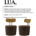 Ver imagem 3 de Kit 2 Poltronas Decorativas Lua Veludo SL 942 Moll