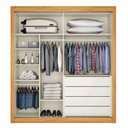 Ver imagem 2 de Guarda Roupa Solteiro Espelhado 2 Portas Espelhado 4 Gavetas - Zurique-peroba - Móveis Europa