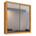 Ver imagem 1 de Guarda Roupa Solteiro Espelhado 2 Portas Espelhado 4 Gavetas - Zurique-peroba - Móveis Europa