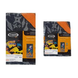 Toalha de Banho Infantil Naruto Felpuda Algodão Praia Piscina Lepper - 5
