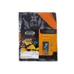 Toalha de Banho Infantil Naruto Felpuda Algodão Praia Piscina Lepper - 4